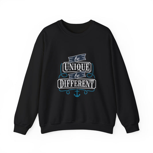 Be Unique Be Different Unisex Heavy Blend™ Crewneck Sweatshirt