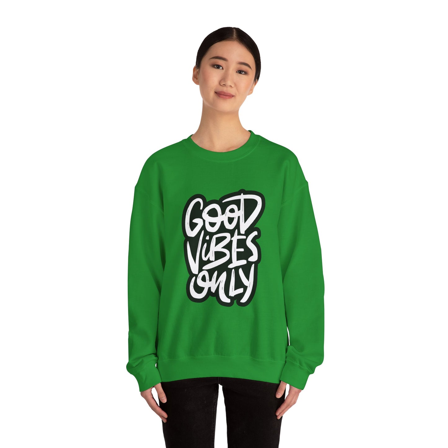 Good Vibes Only Unisex Heavy Blend™ Crewneck Sweatshirt
