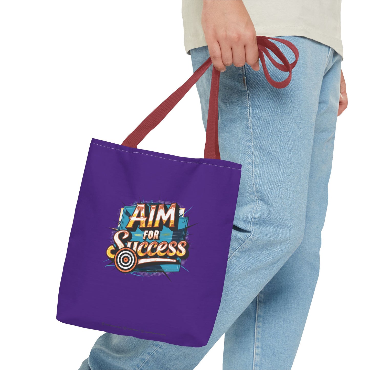 Aim For Success Tote Bag (AOP)