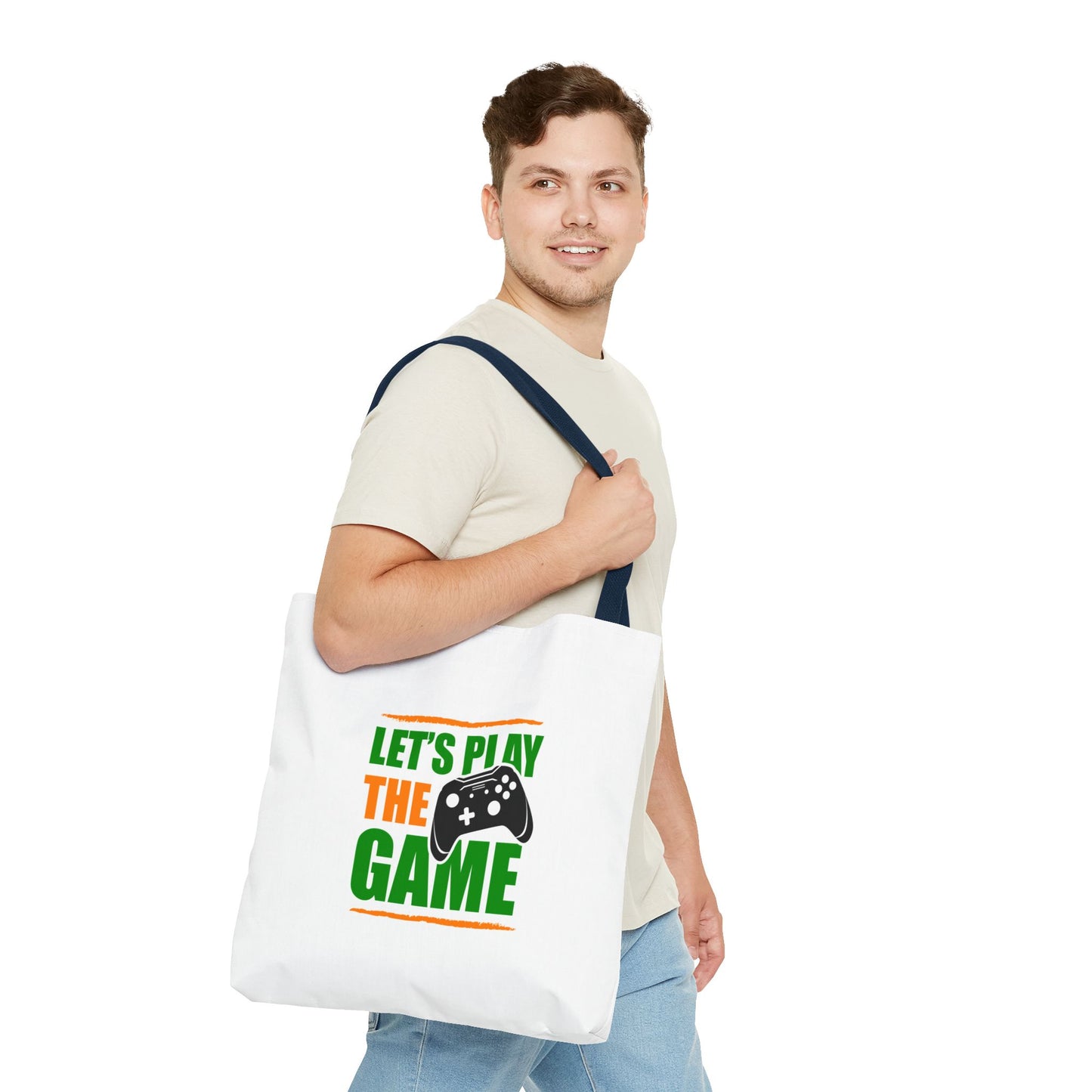 Let's Play The Game Tote Bag (AOP)
