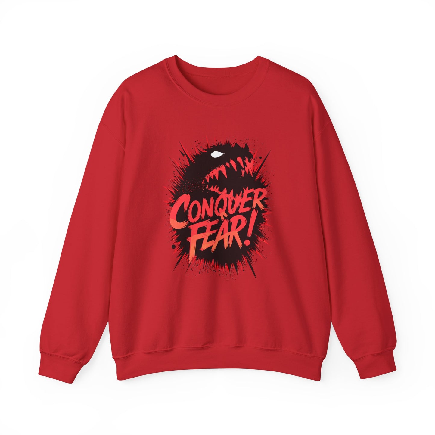 Conquer Fear! Unisex Heavy Blend™ Crewneck Sweatshirt