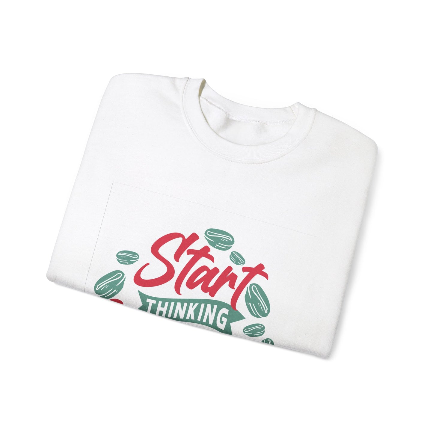 Start Thinking Unisex Heavy Blend™ Crewneck Sweatshirt