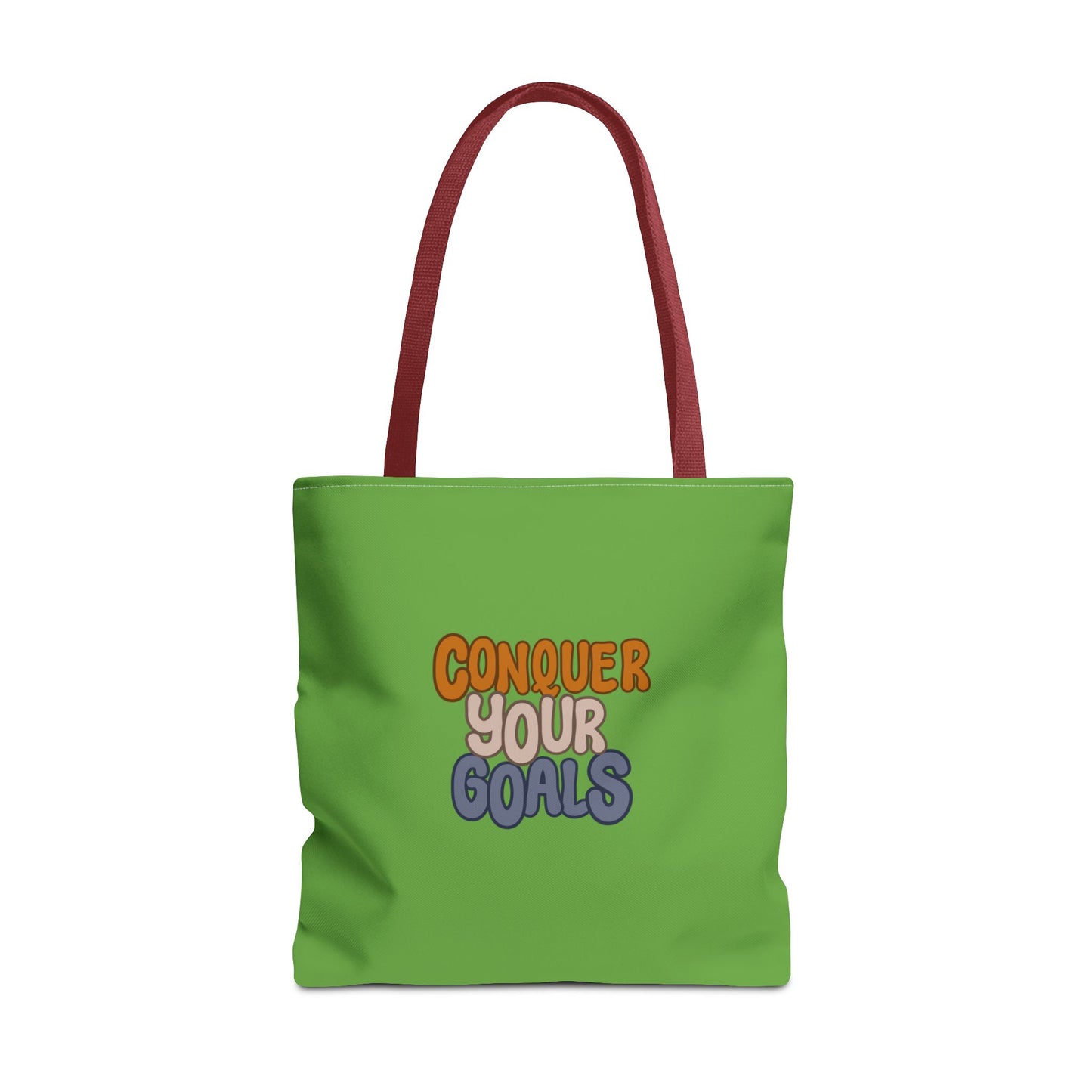 Conquer Your Goals Tote Bag (AOP)