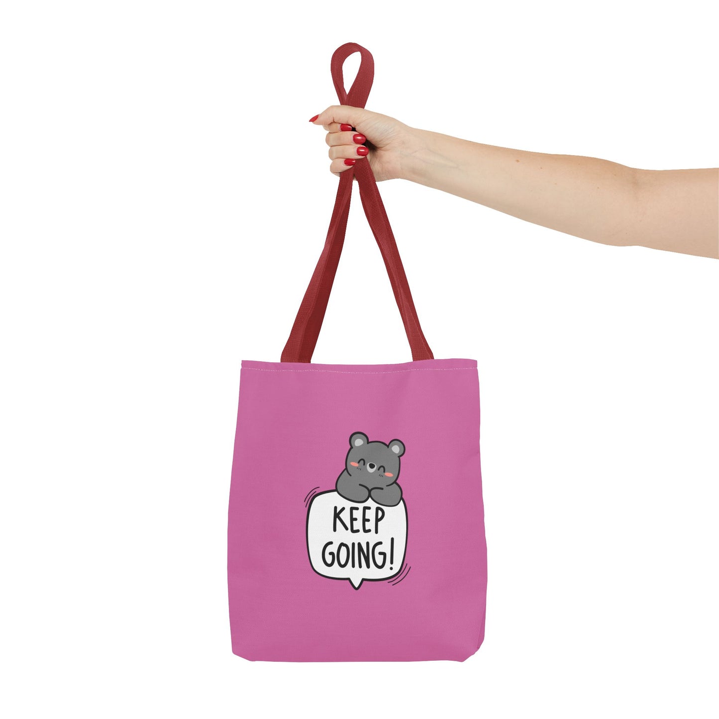 Keep Going Tote Bag (AOP)