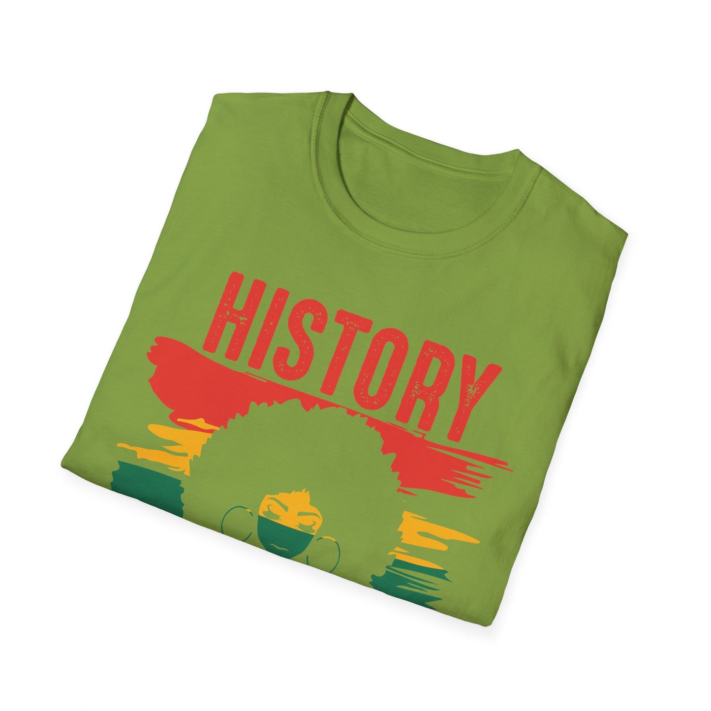History Black Women Unisex Softstyle T-Shirt
