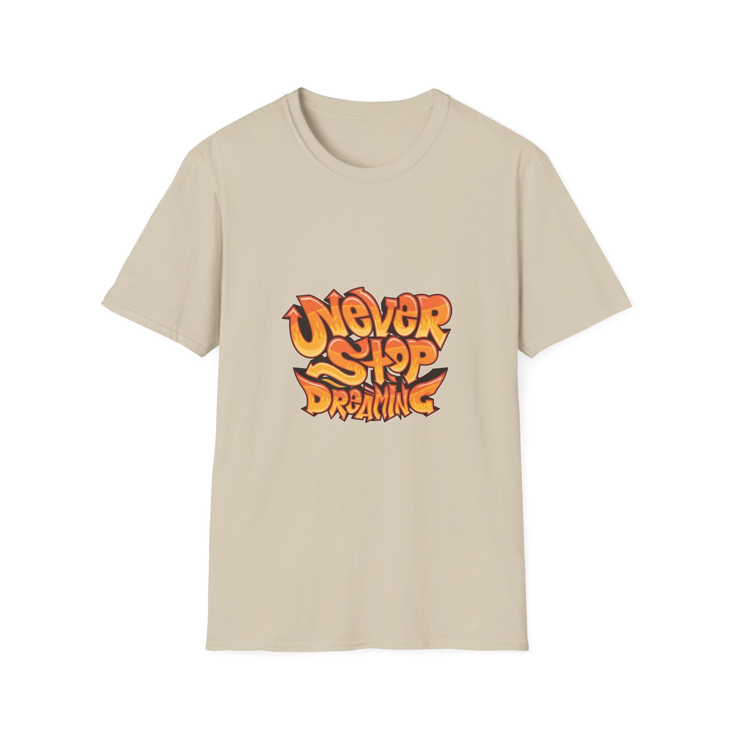Never Stop Dreaming Unisex Softstyle T-Shirt