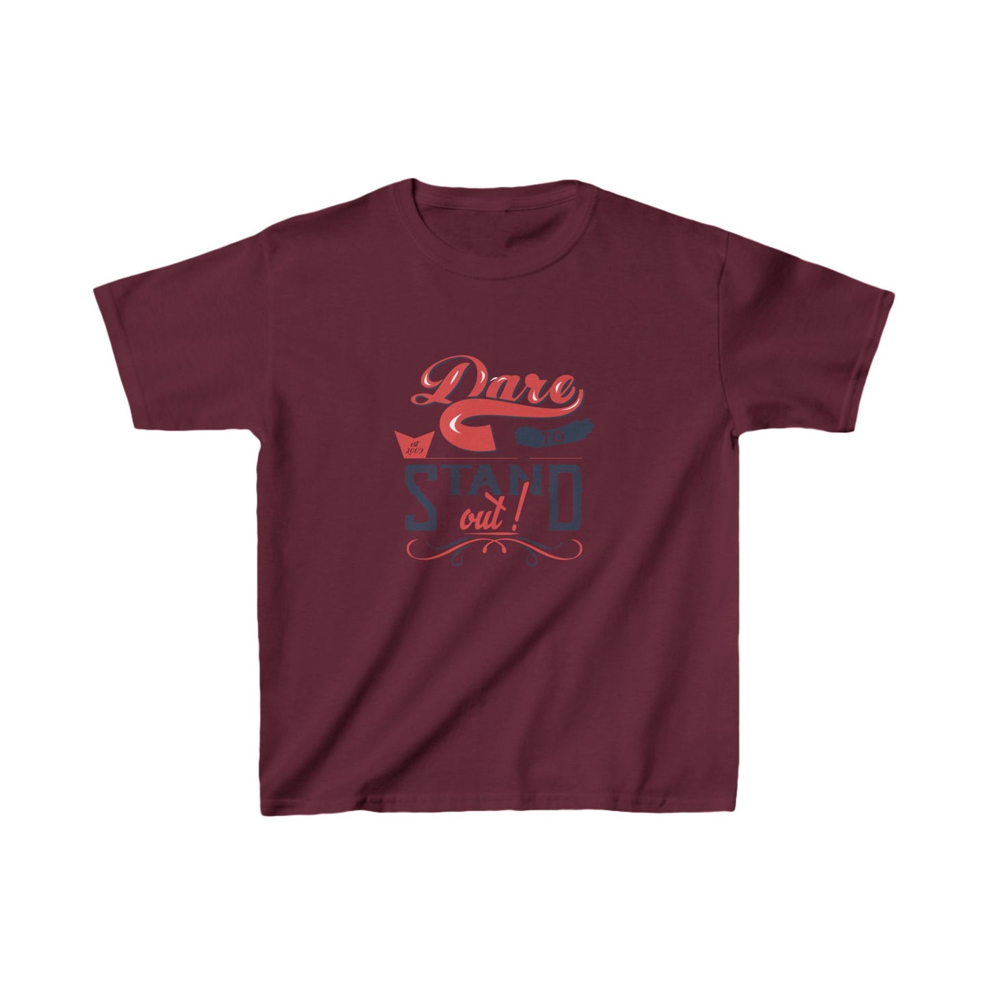 Dare To Stand Out Kids Heavy Cotton™ Tee