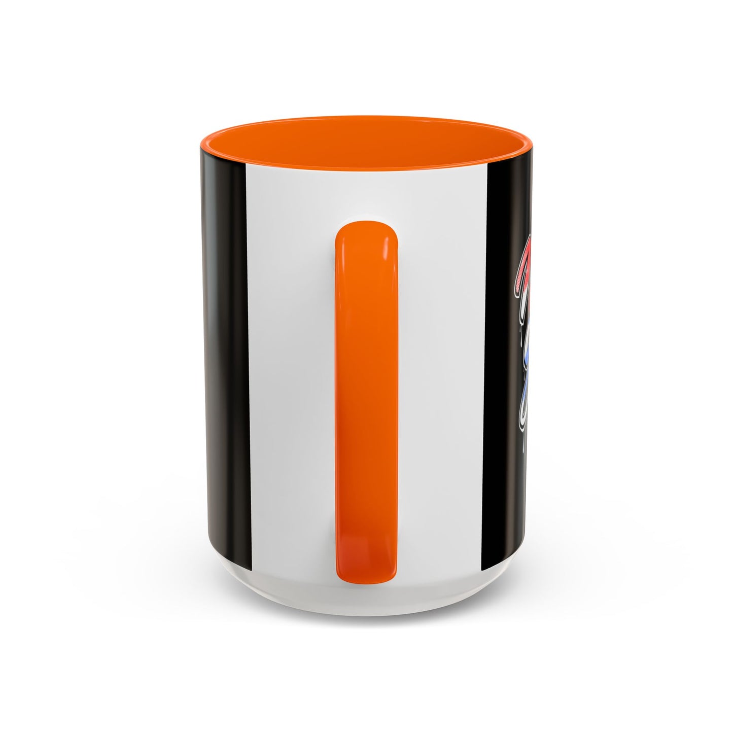 Never Give Up Accent Coffee Mug (11, 15oz)