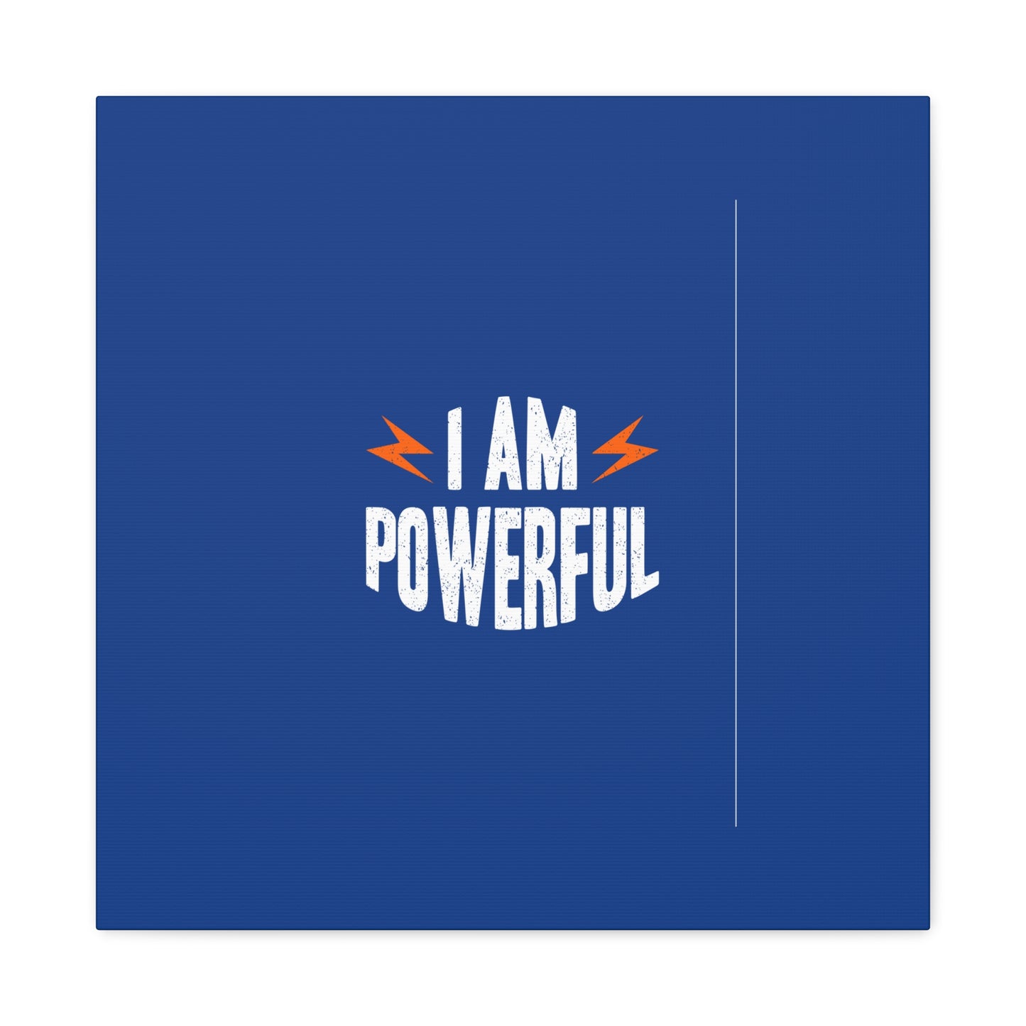 I Am Powerful Matte Canvas, Stretched, 1.25"