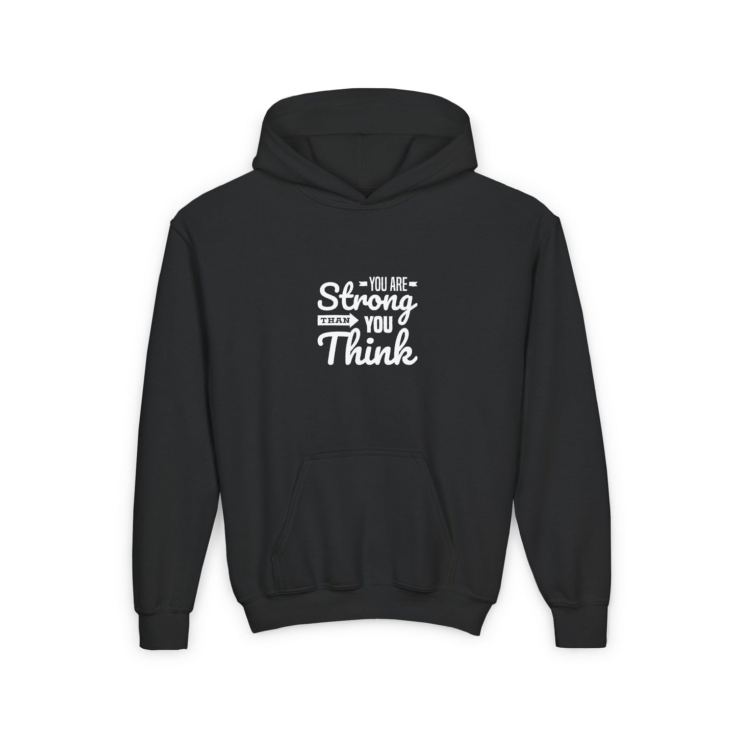 You Are Strong Than You Think Youth Heavy Blend Hooded Sweatshirt