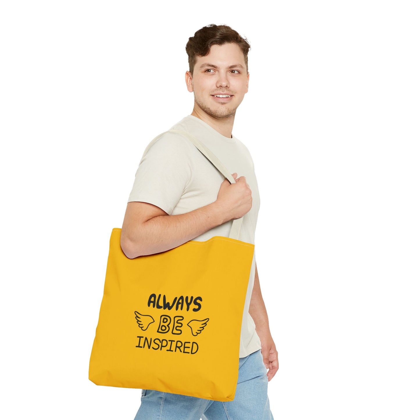Always Be Inspired Tote Bag (AOP)