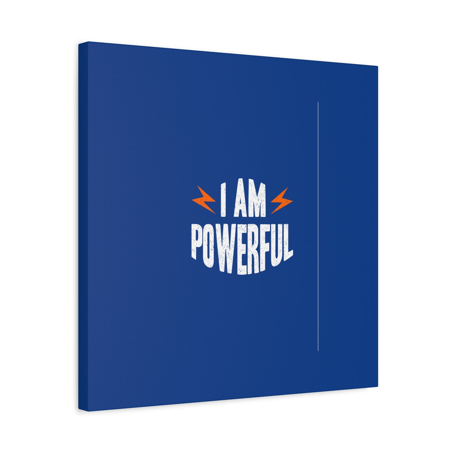 I Am Powerful Matte Canvas, Stretched, 1.25"