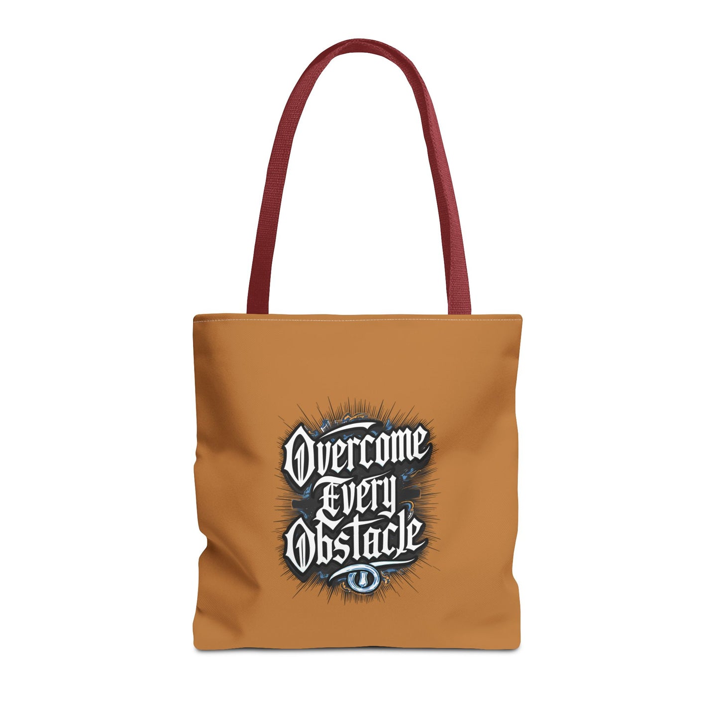 Overcome Every Obstacle Tote Bag (AOP)