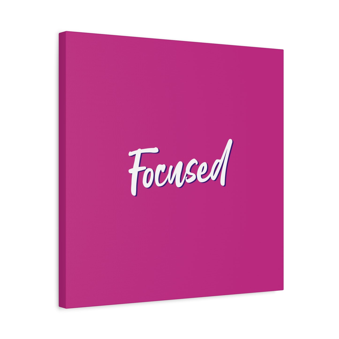 Focused Matte Canvas, Stretched, 1.25"