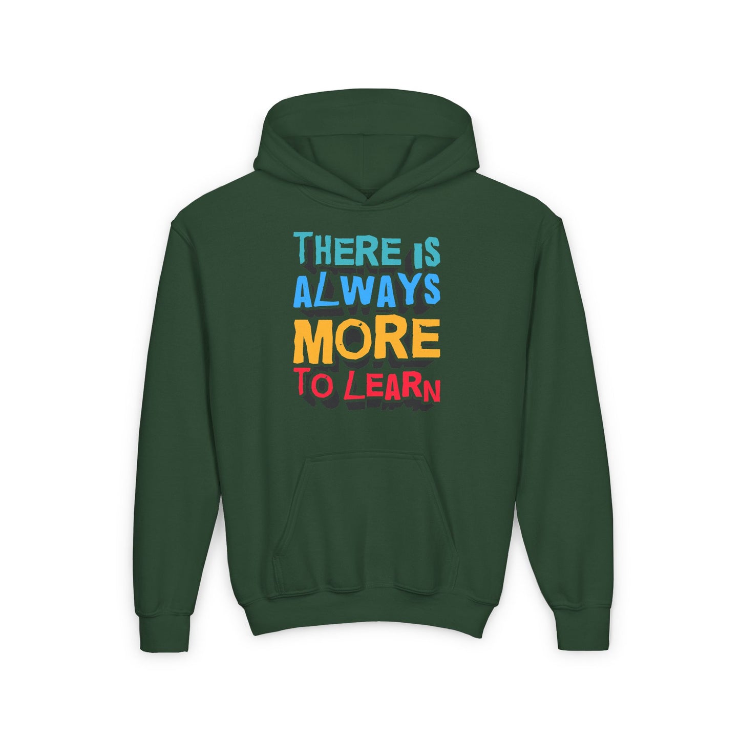 There Is Always More To Learn Youth Heavy Blend Hooded Sweatshirt