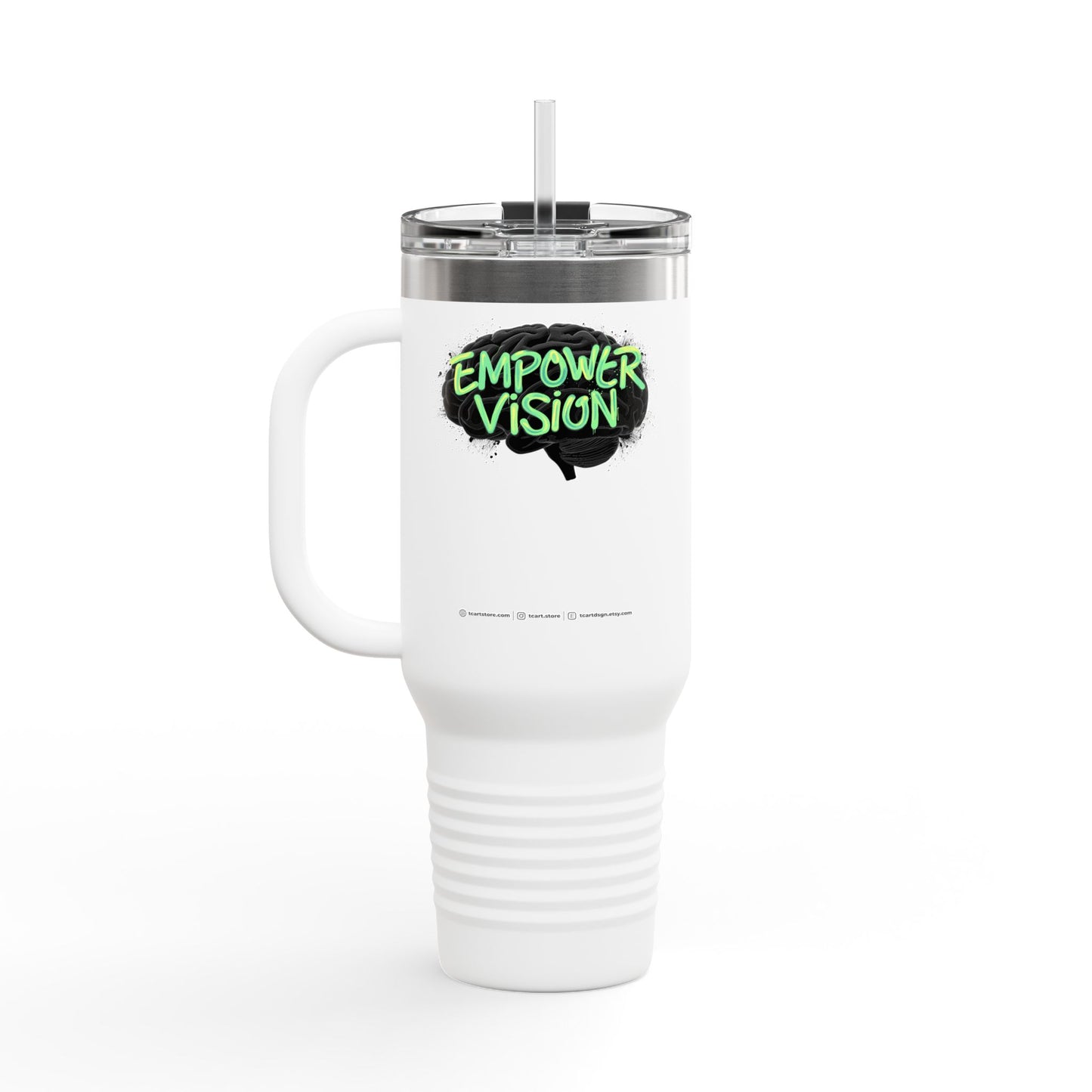 Empower Vision Insulated Travel Mug, 40oz