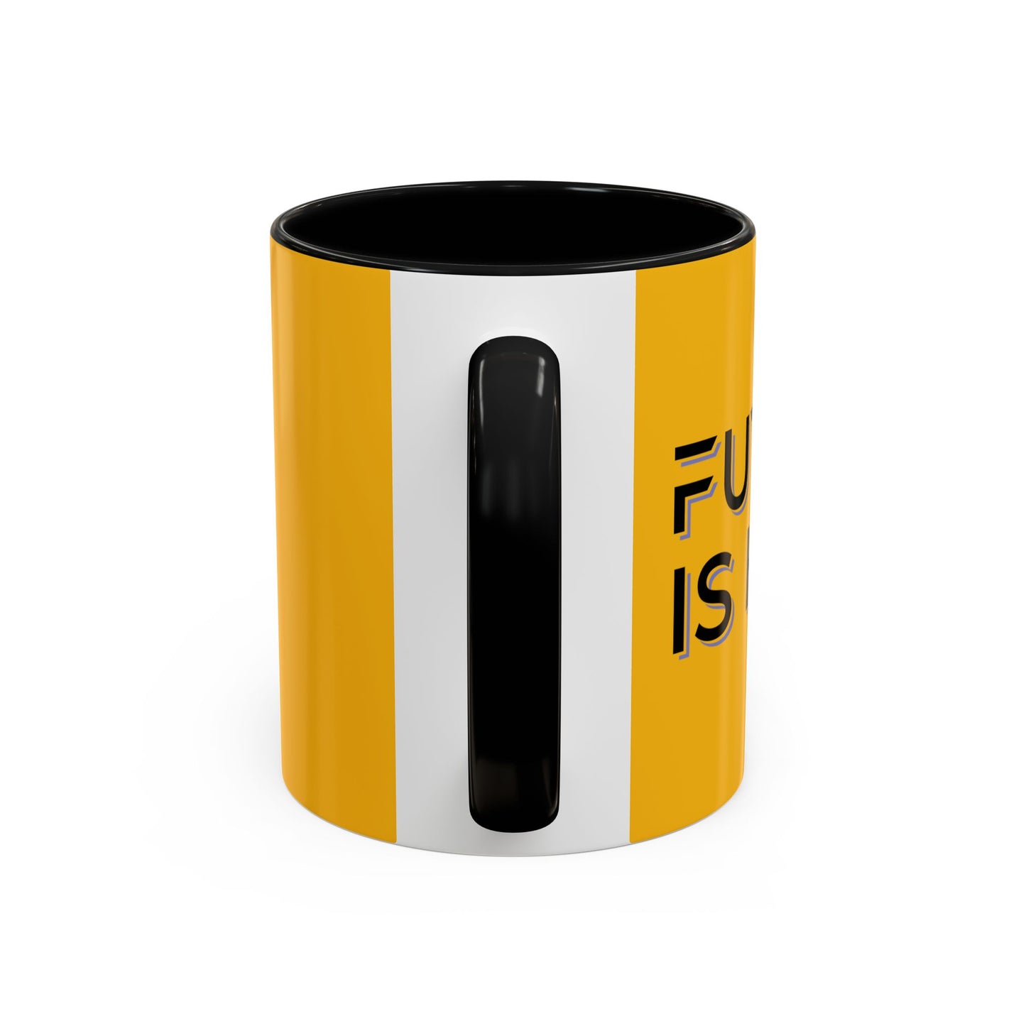 Future Is Here Accent Coffee Mug (11, 15oz)