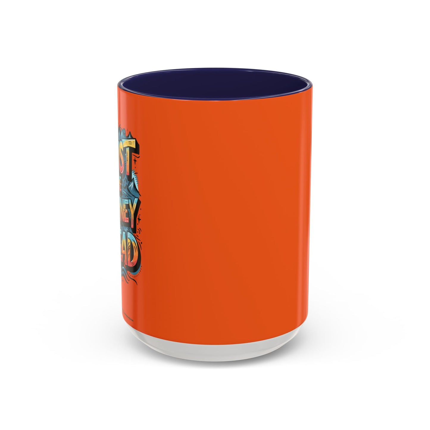 Trust The Journey Ahead Accent Coffee Mug (11, 15oz)