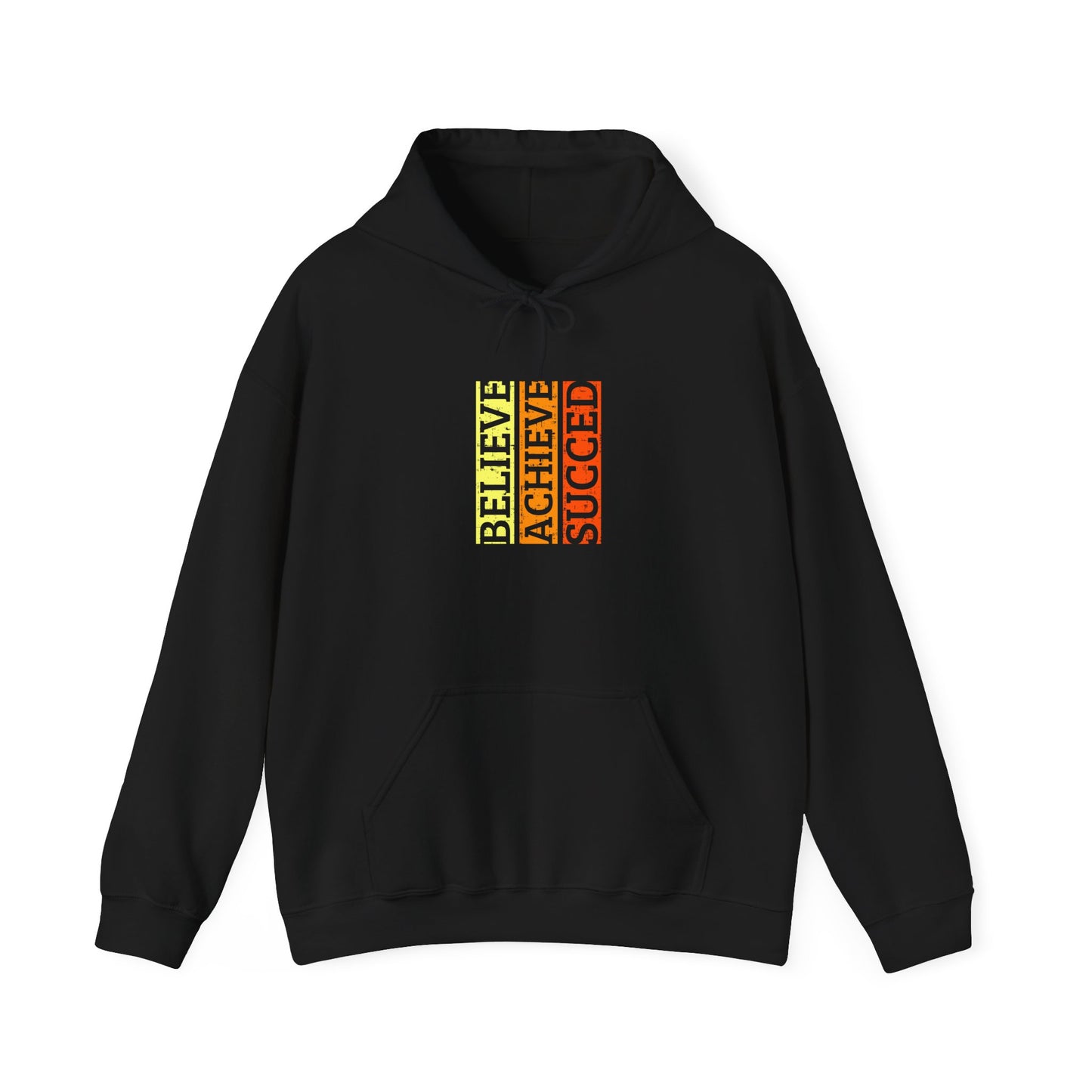 Belive Achieve Succed Unisex Heavy Blend™ Hooded Sweatshirt