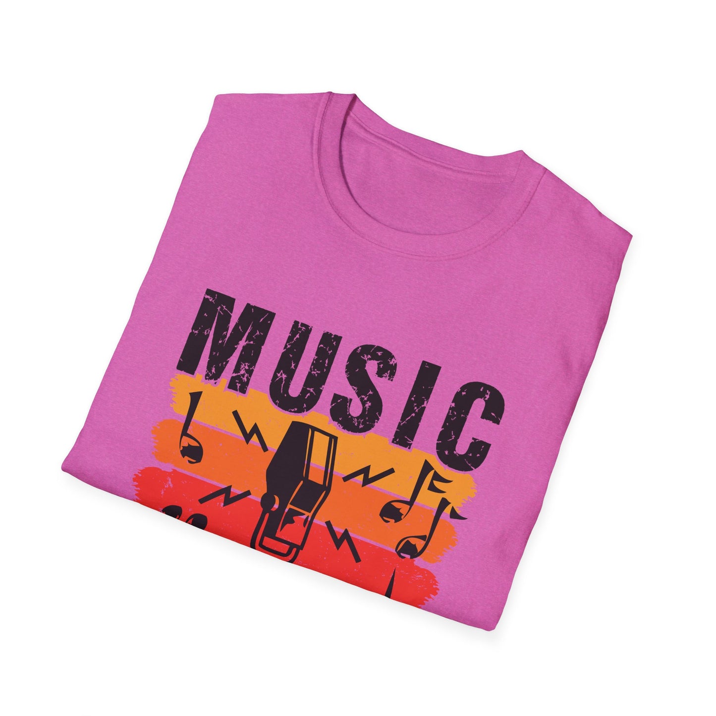 Music Can Change The World Unisex Softstyle T-Shirt