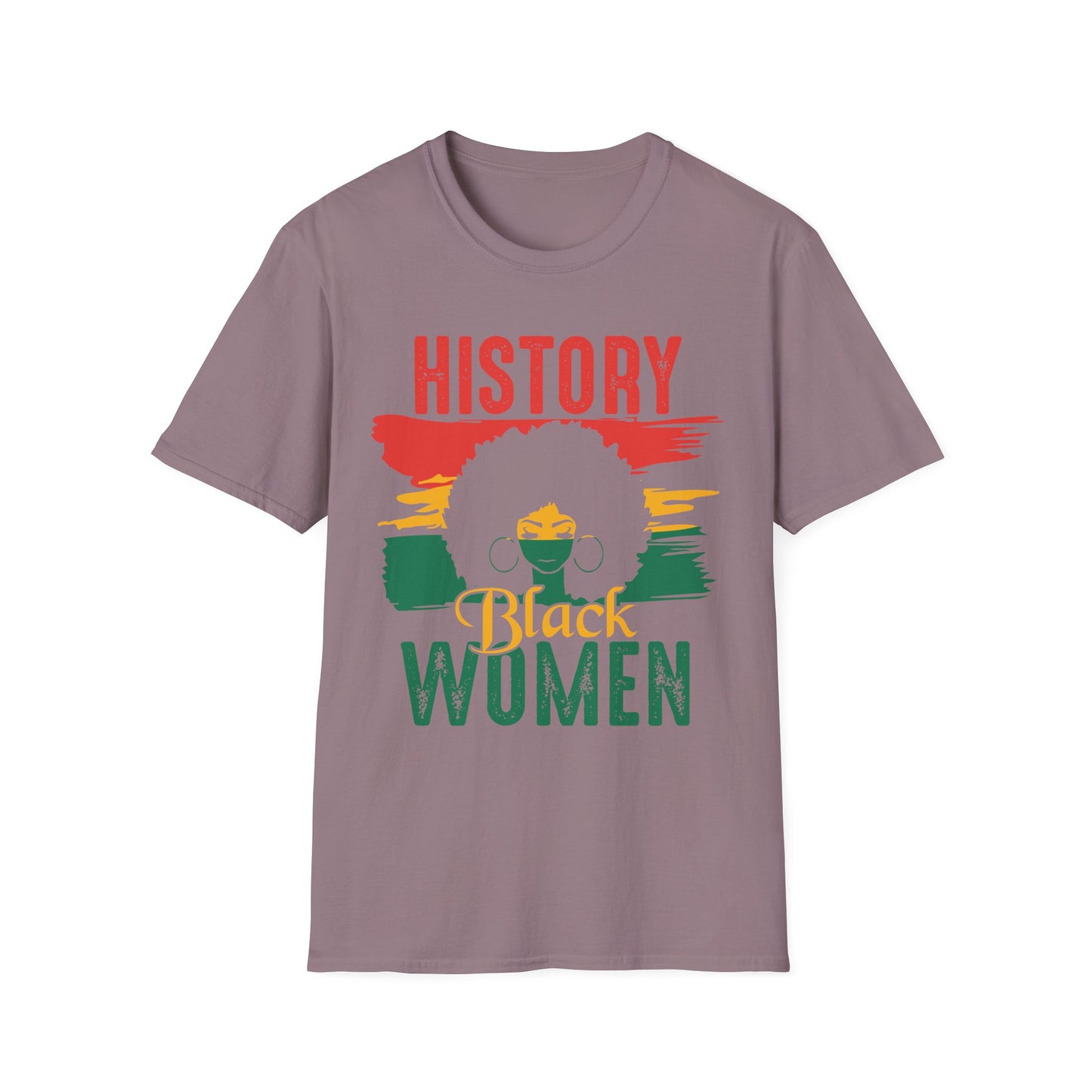 History Black Women Unisex Softstyle T-Shirt