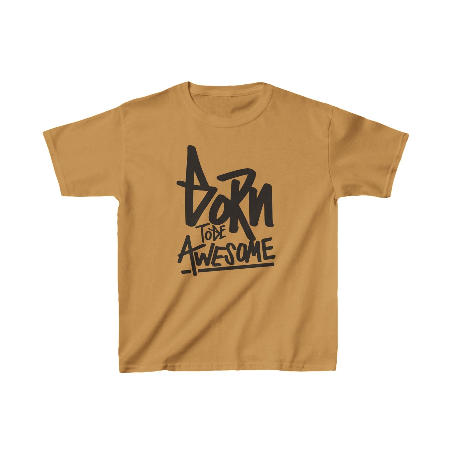 Born To Be Awesome Kids Heavy Cotton™ Tee