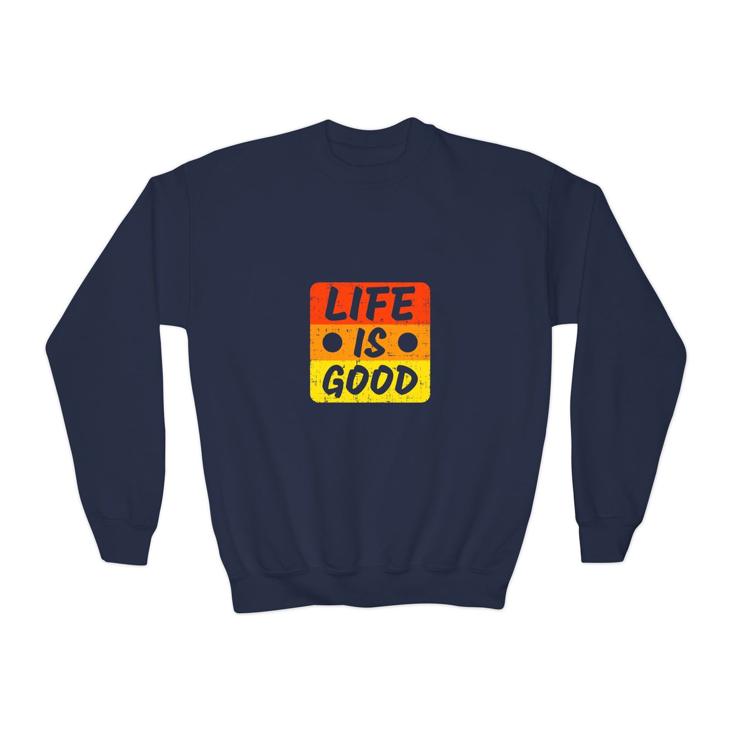 Life Is Good Youth Crewneck Sweatshirt