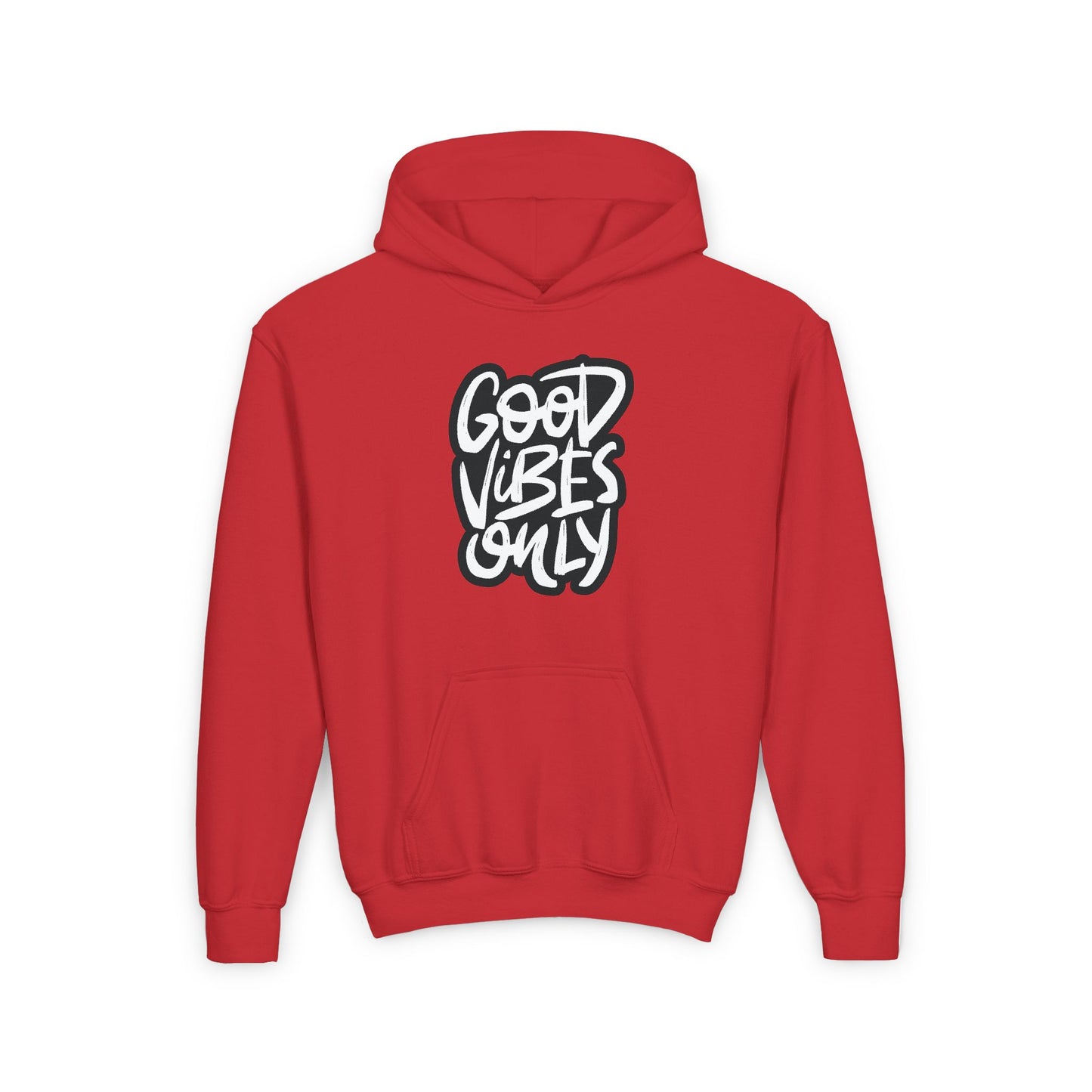 Good Vibes Only Youth Heavy Blend Hooded Sweatshirt