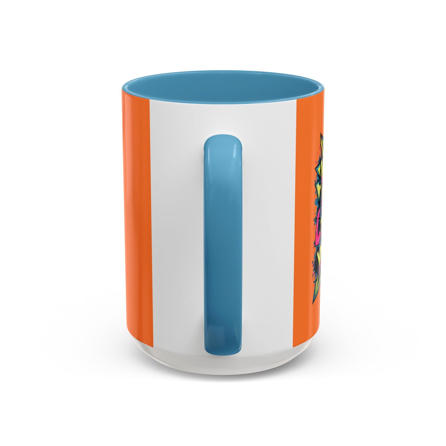 Work Hard Trust Yourself Accent Coffee Mug (11, 15oz)