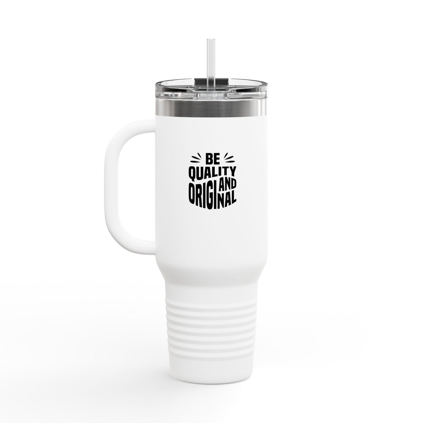 Be Quality And Original Insulated Travel Mug, 40oz