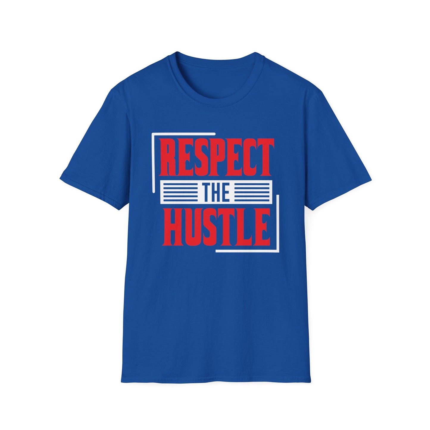 Respect The Hustle Unisex Softstyle T-Shirt