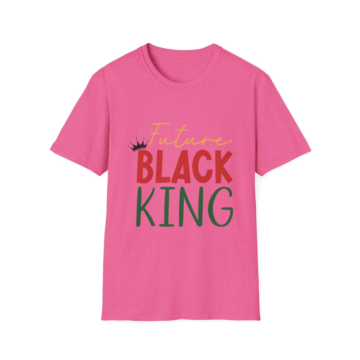 Future Black King Unisex Softstyle T-Shirt
