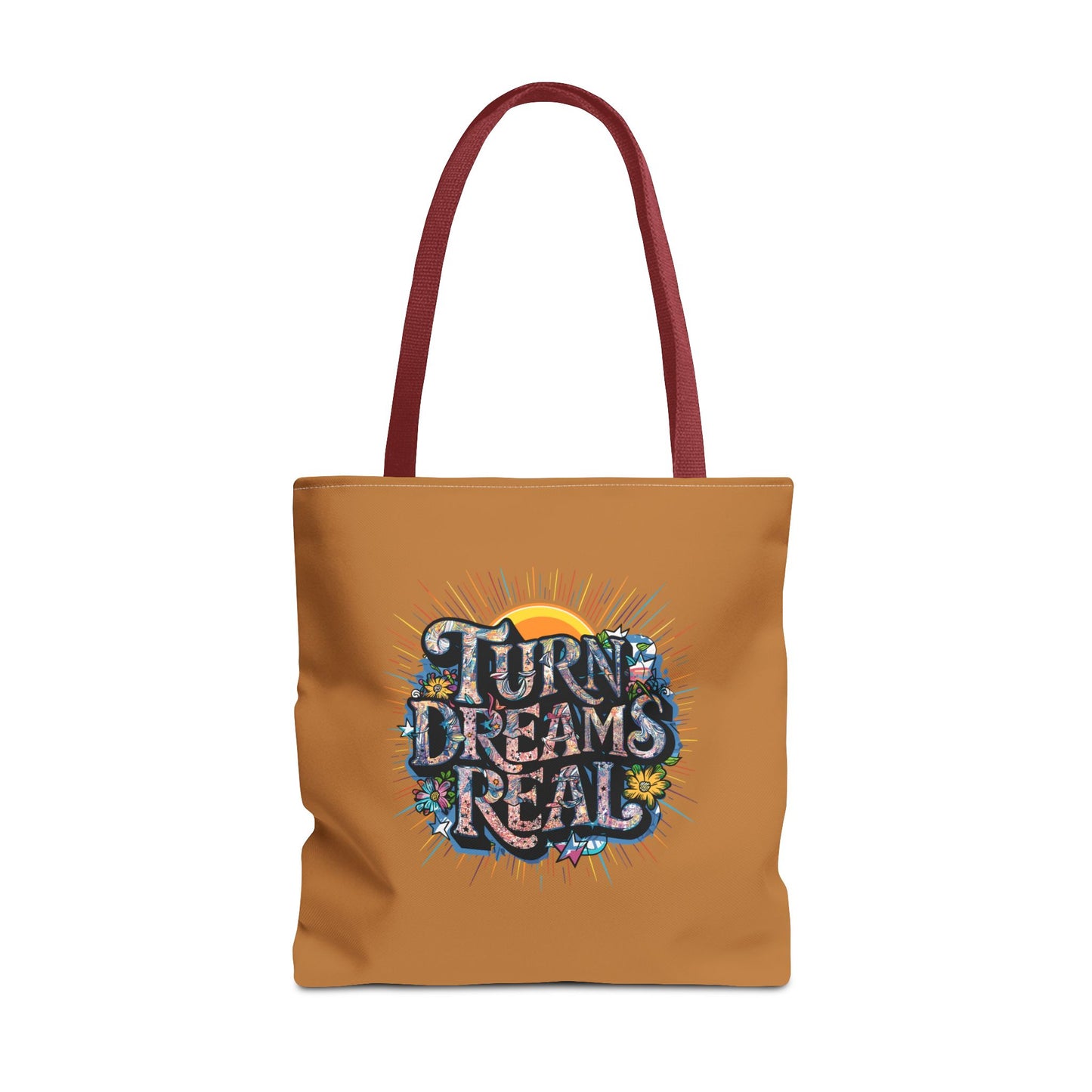 Turns Dreams Real Tote Bag (AOP)