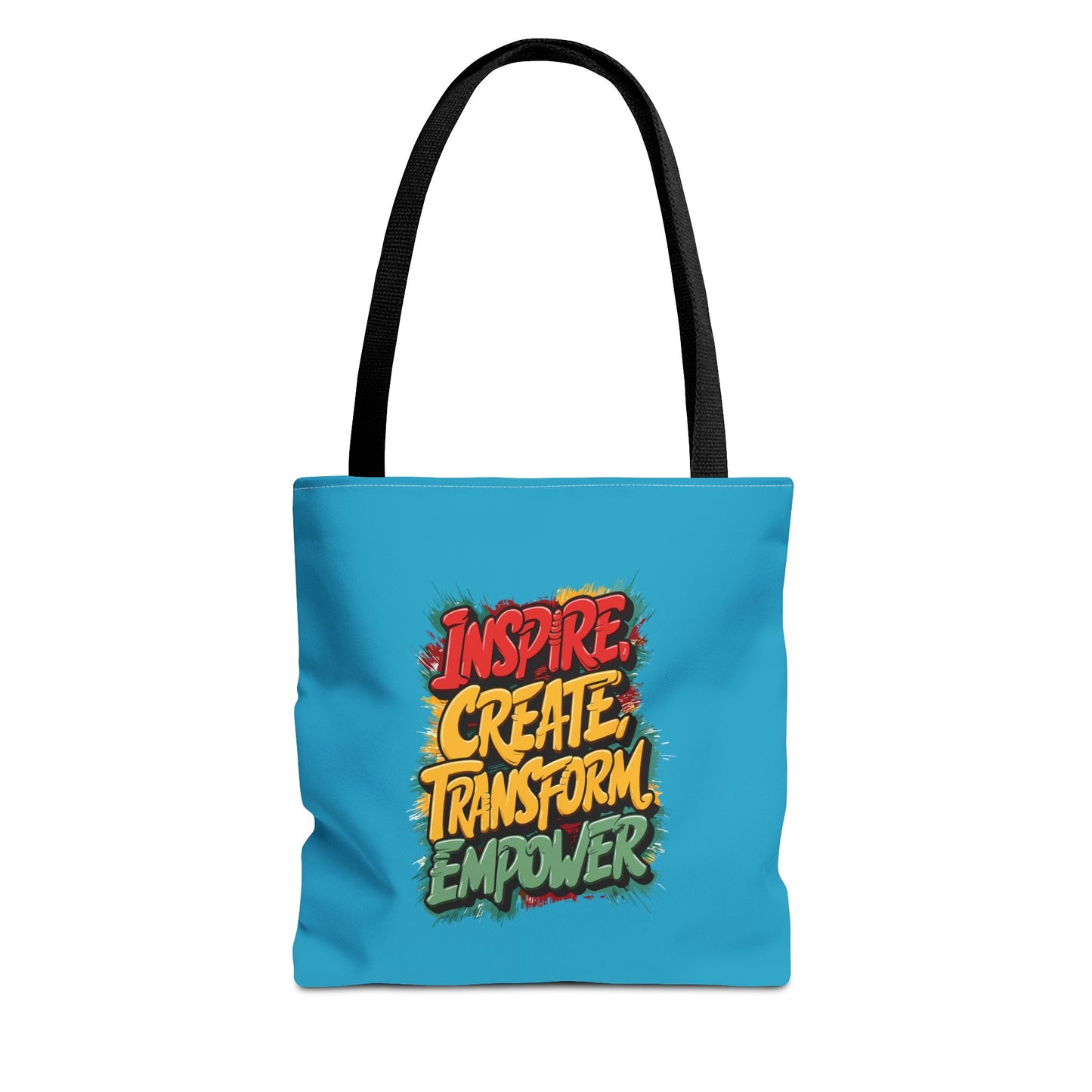 Inspire Create Transform Empower Tote Bag (AOP)