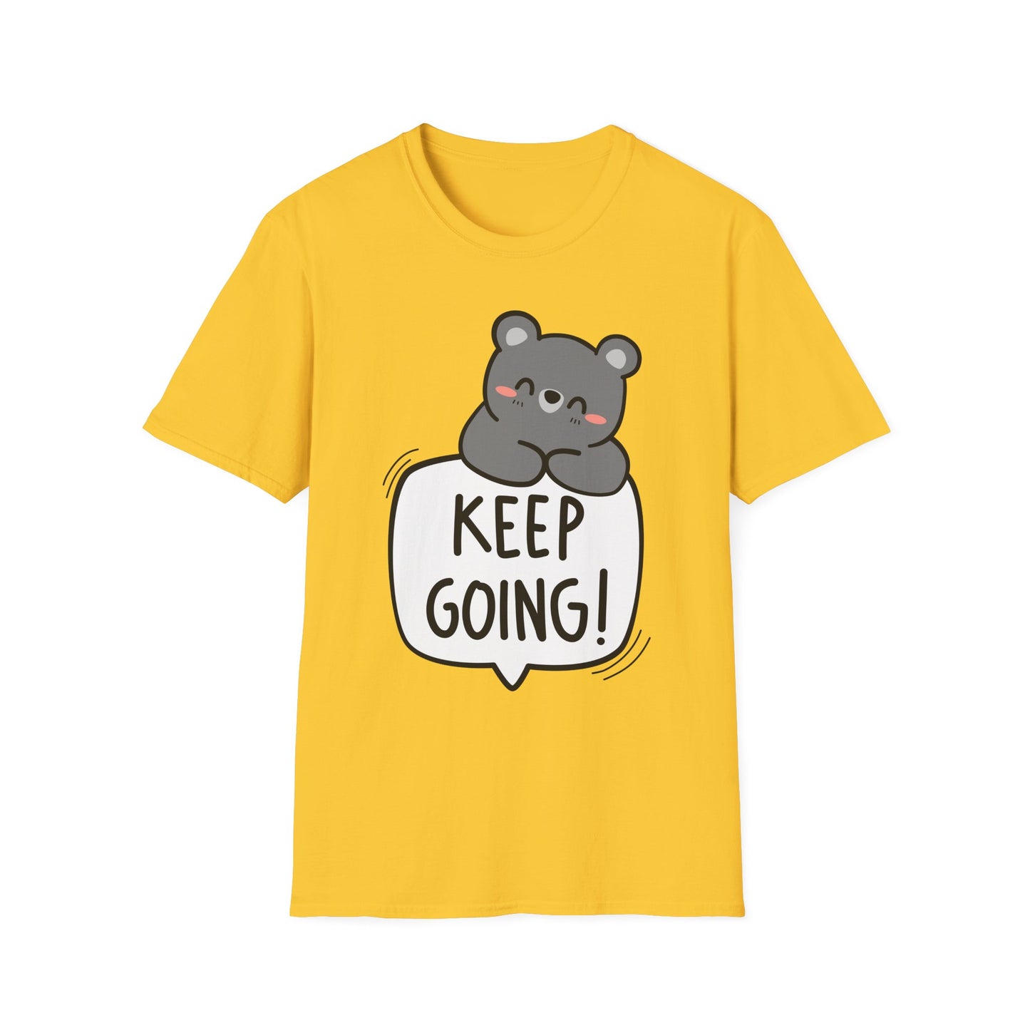 keep going Unisex Softstyle T-Shirt