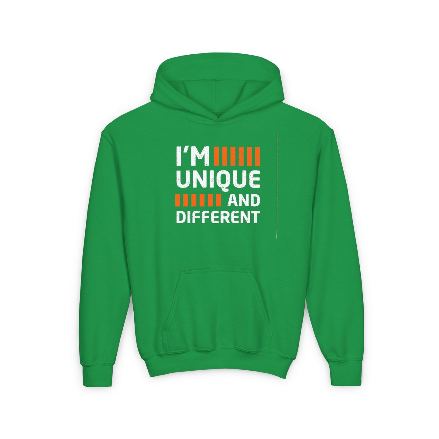 I'm Unique And Different Youth Heavy Blend Hooded Sweatshirt