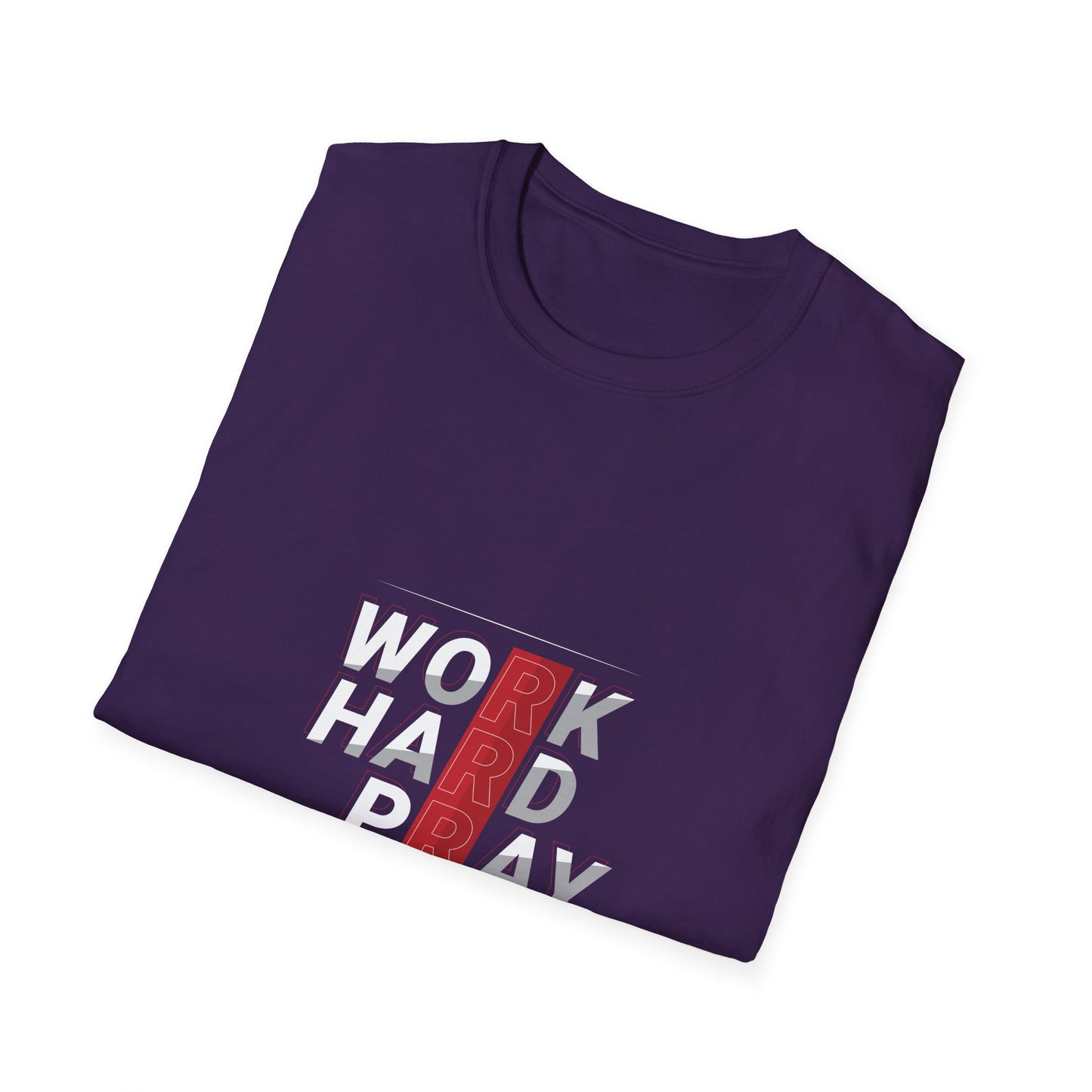 Work Hard Pray Hard Unisex Softstyle T-Shirt
