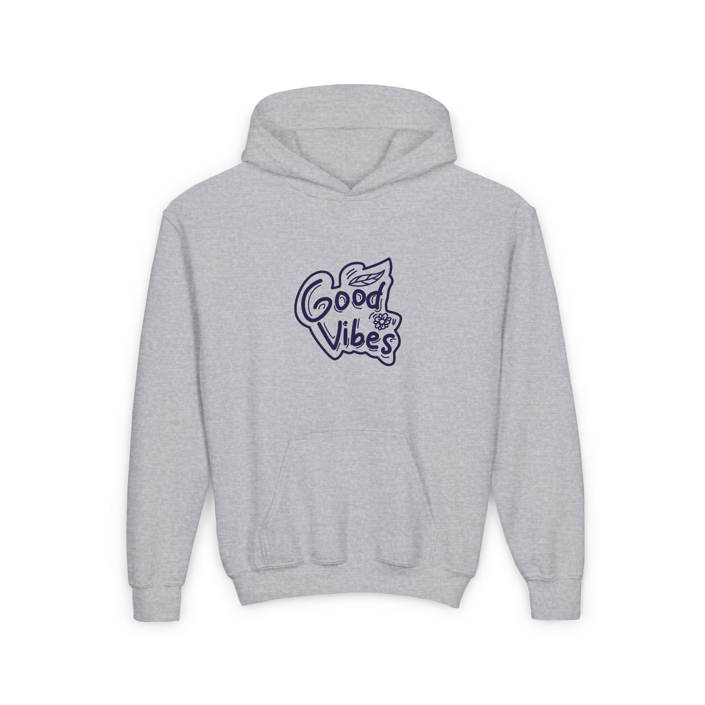 Good Vibes Youth Heavy Blend Hooded Sweatshirt