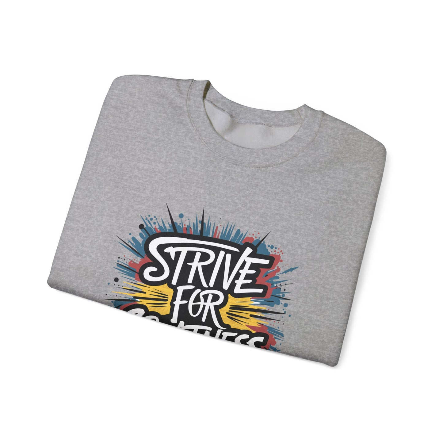 Strive For Greatness Unisex Heavy Blend™ Crewneck Sweatshirt