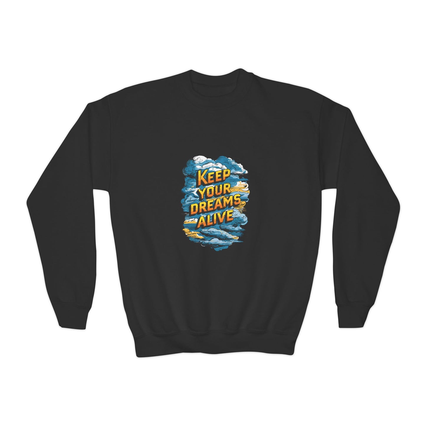 Keep Your Dreams Alive Youth Crewneck Sweatshirt