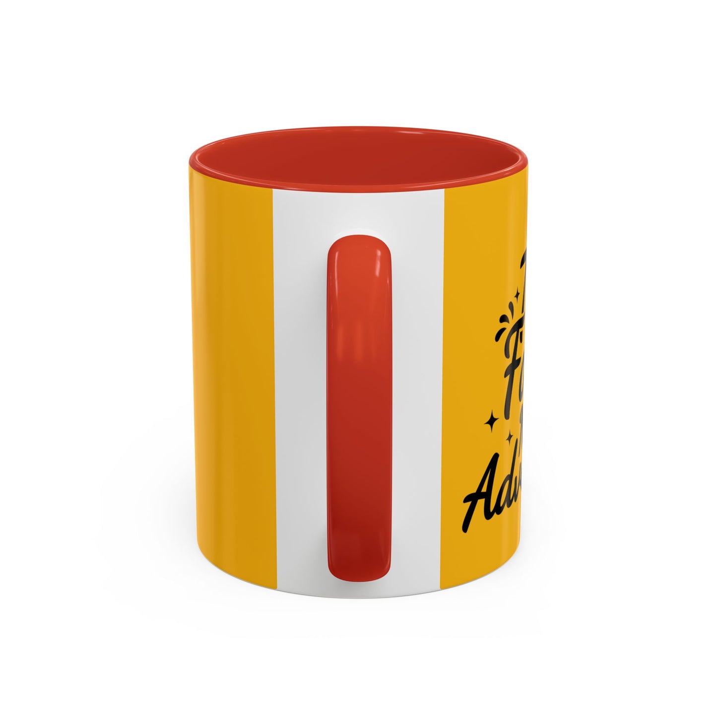 It's Time For A New Adventure Accent Coffee Mug (11, 15oz)