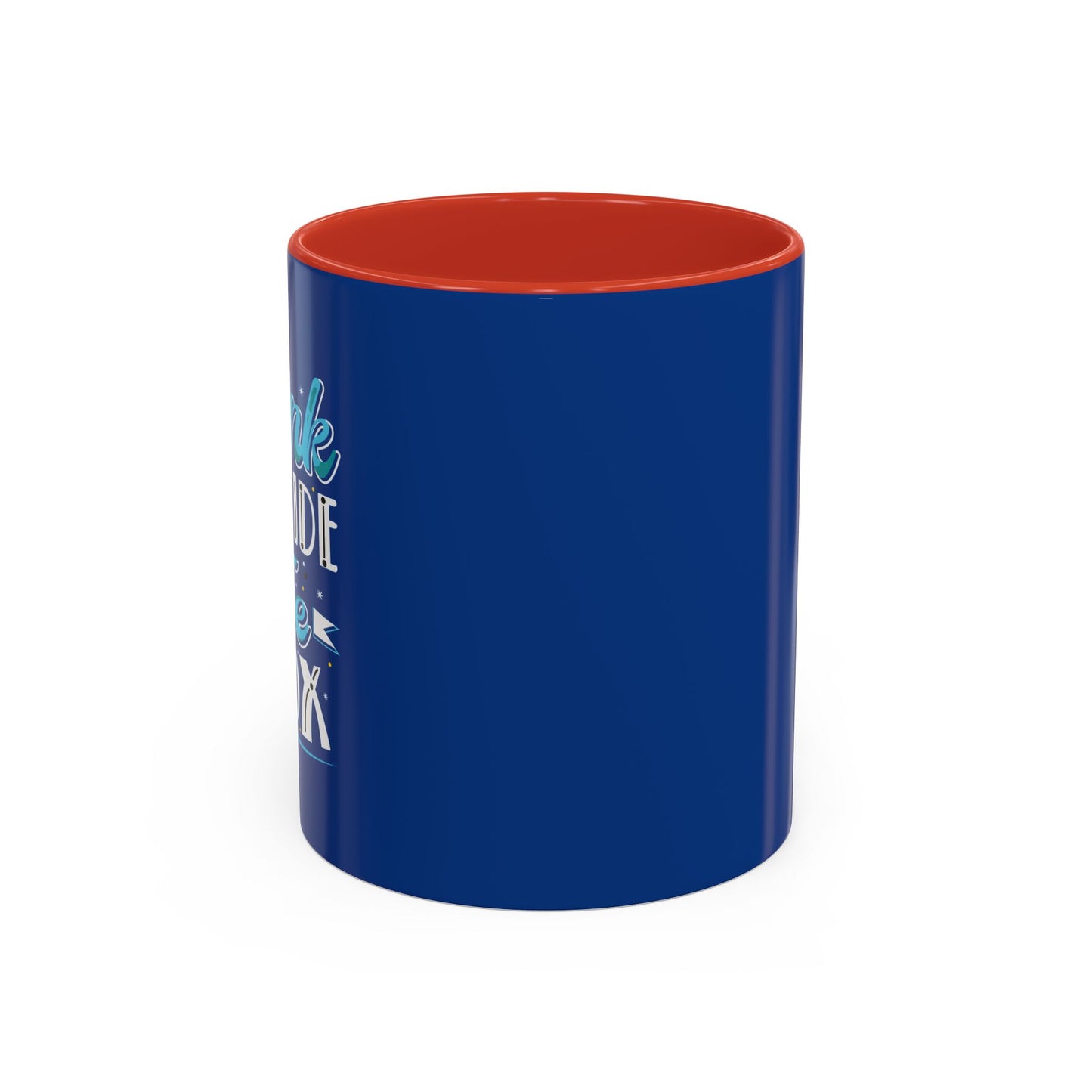 Think Outside The Box Accent Coffee Mug (11, 15oz)