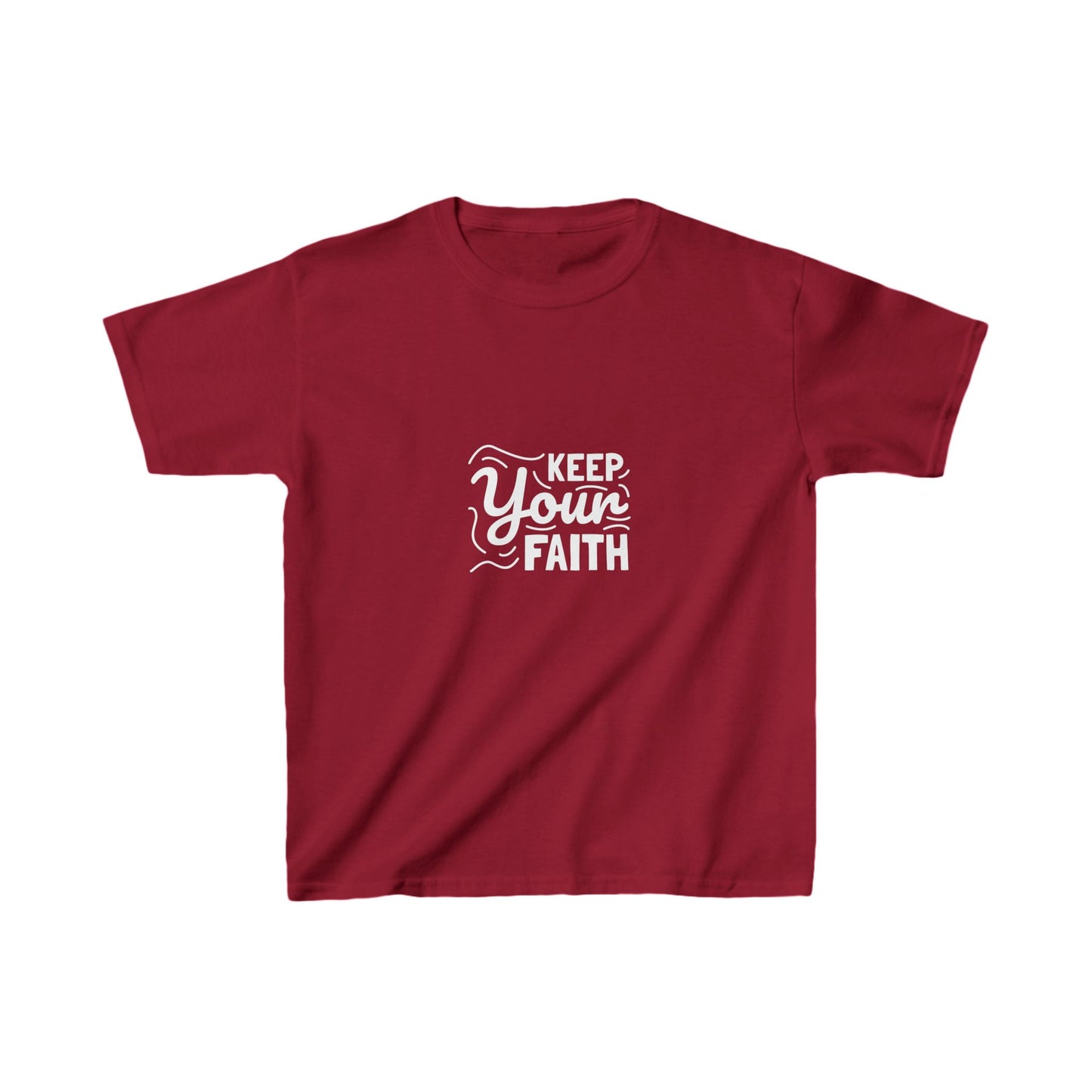Keep Your Faith Kids Heavy Cotton™ Tee