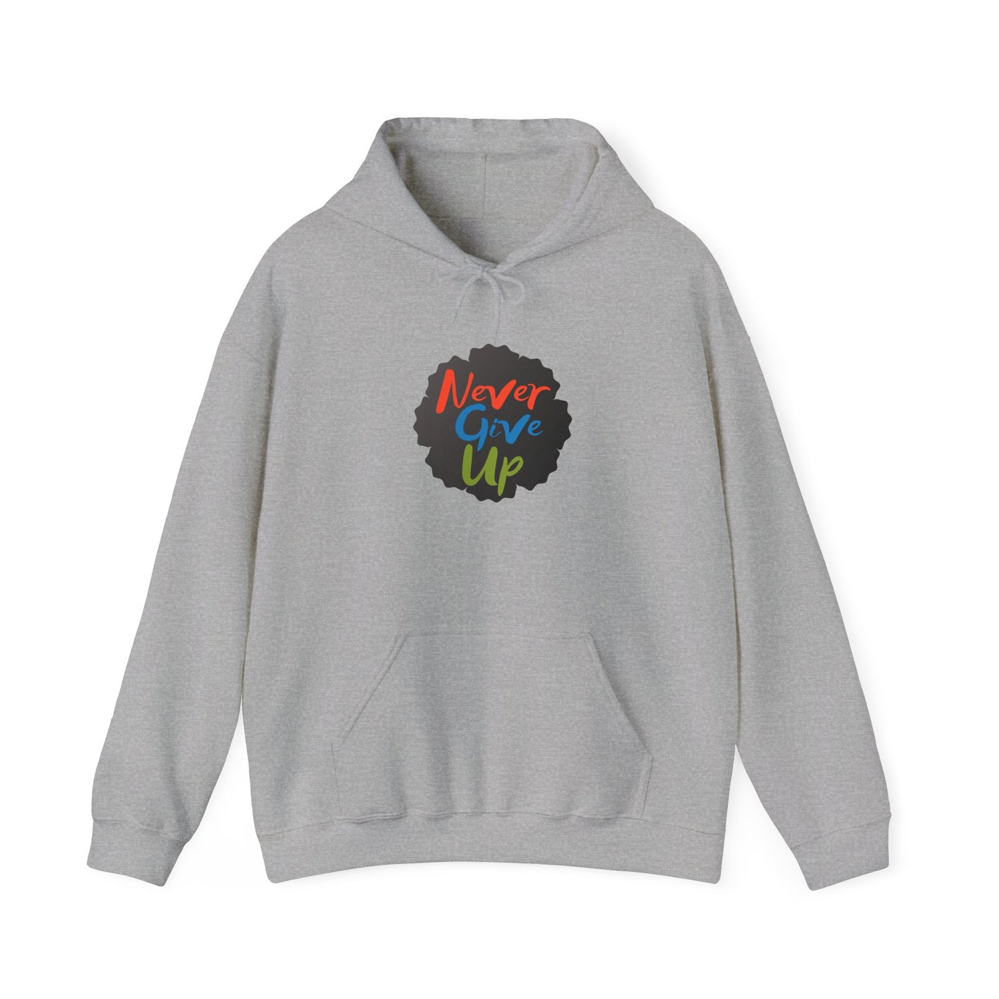 Never Give Up Unisex Heavy Blend™ Hooded Sweatshirt