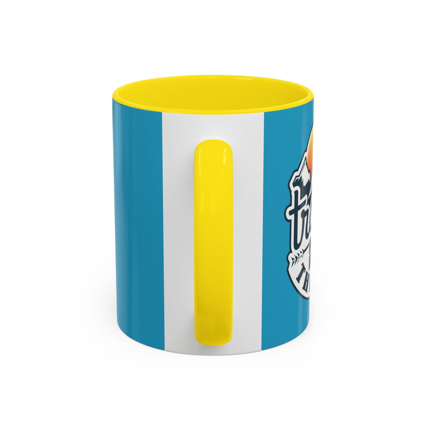 Travel Is My Therapy Accent Coffee Mug (11, 15oz)