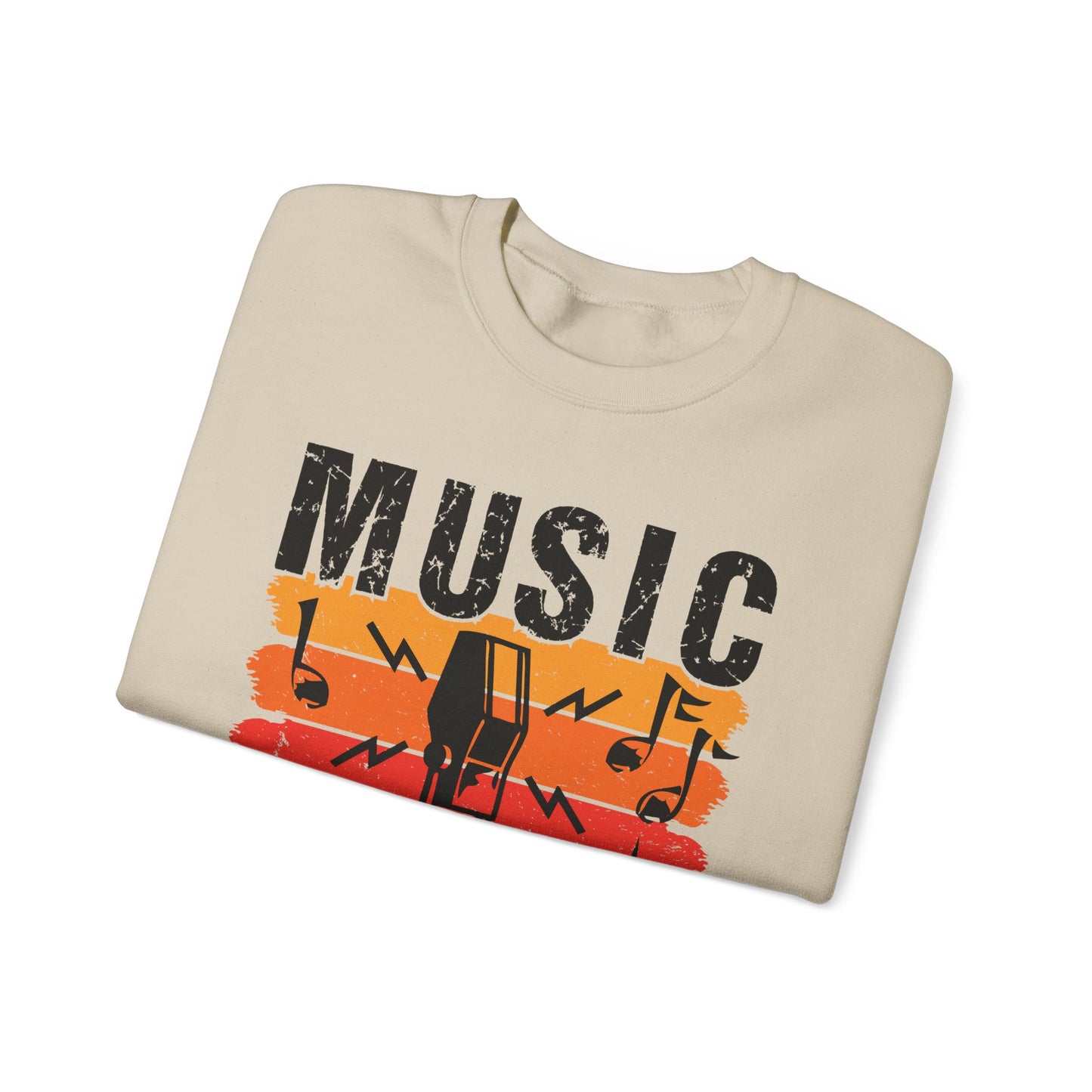 Music Can Change The World Unisex Heavy Blend™ Crewneck Sweatshirt