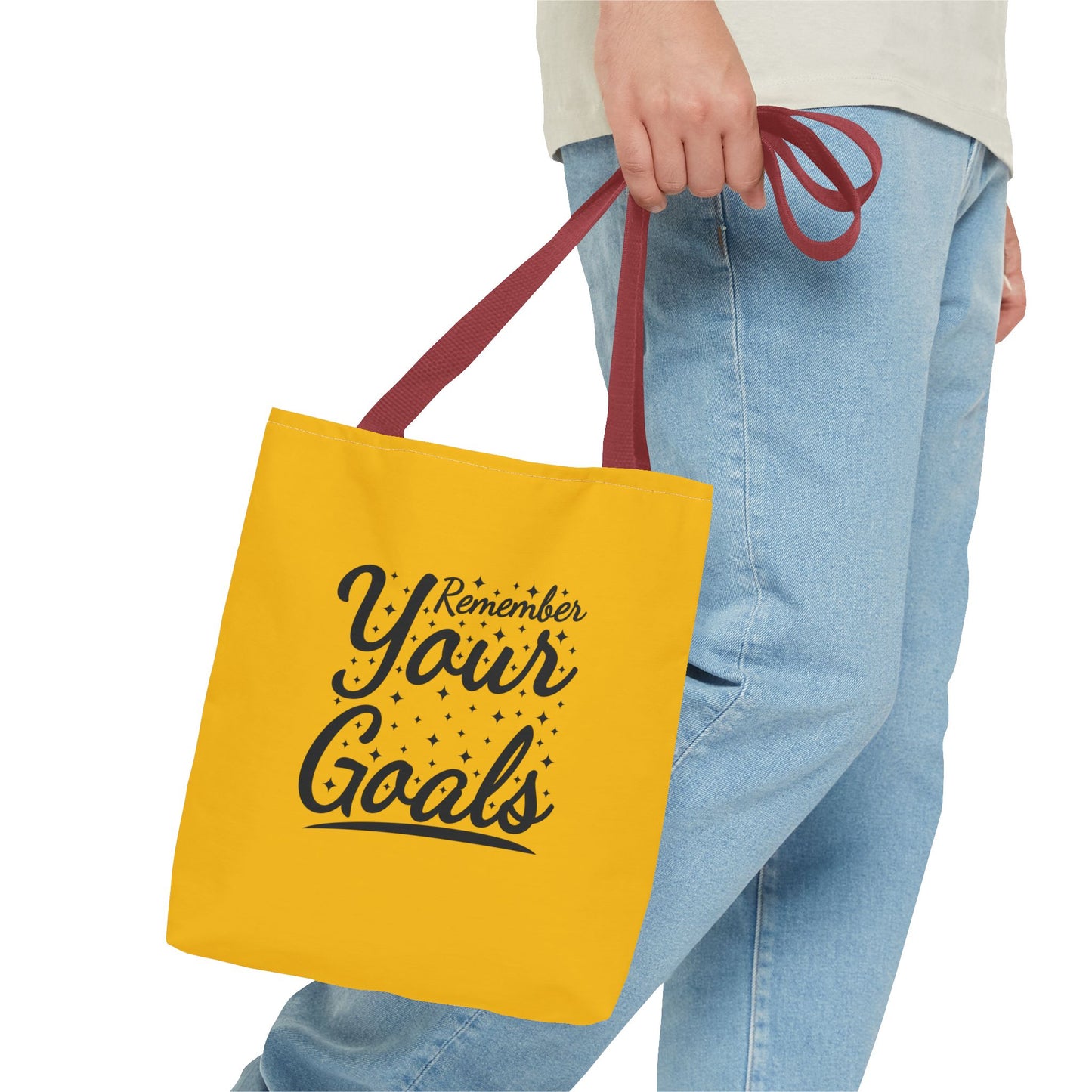 Remember Your Goals Tote Bag (AOP)