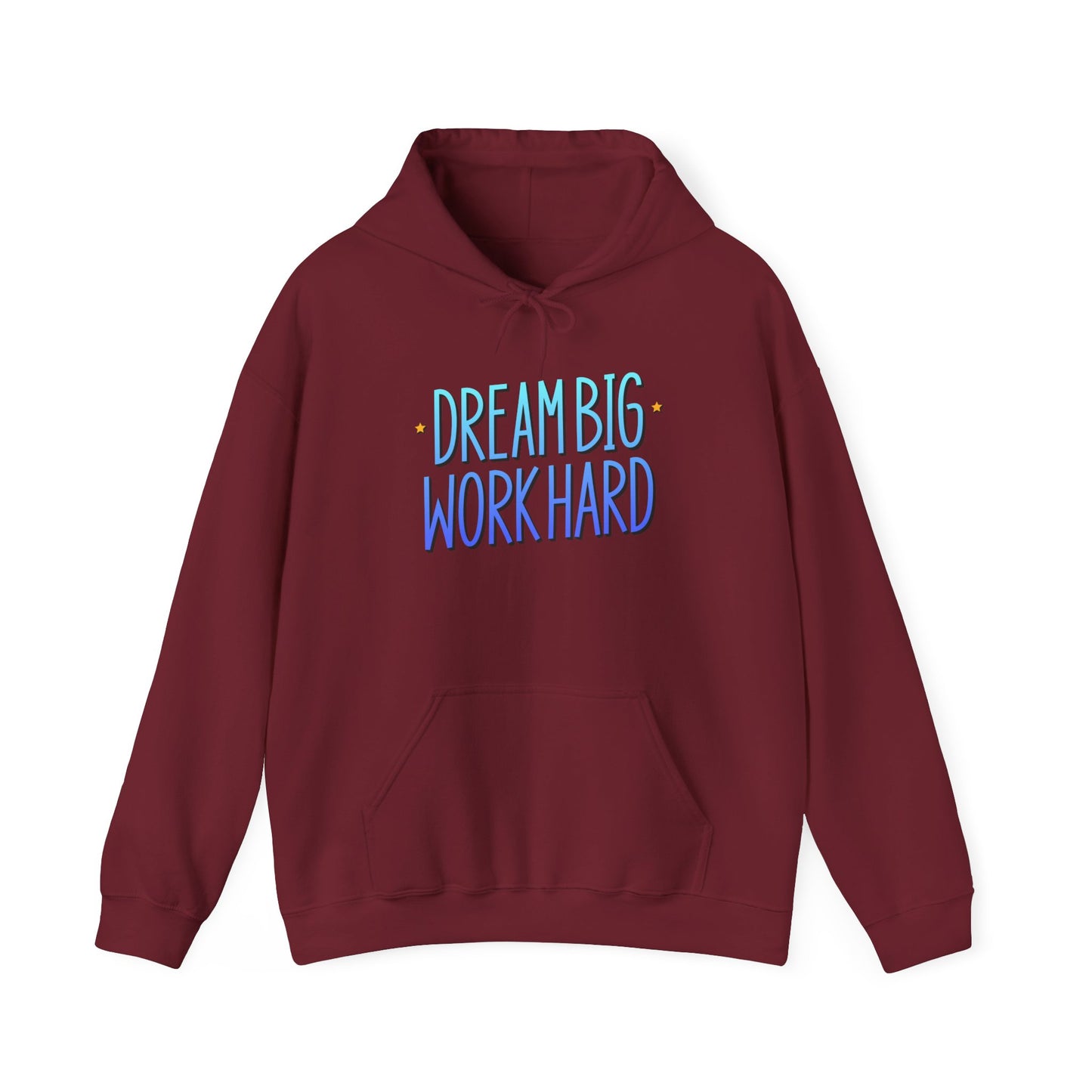 Dream Big Work Hard Unisex Heavy Blend™ Hooded Sweatshirt