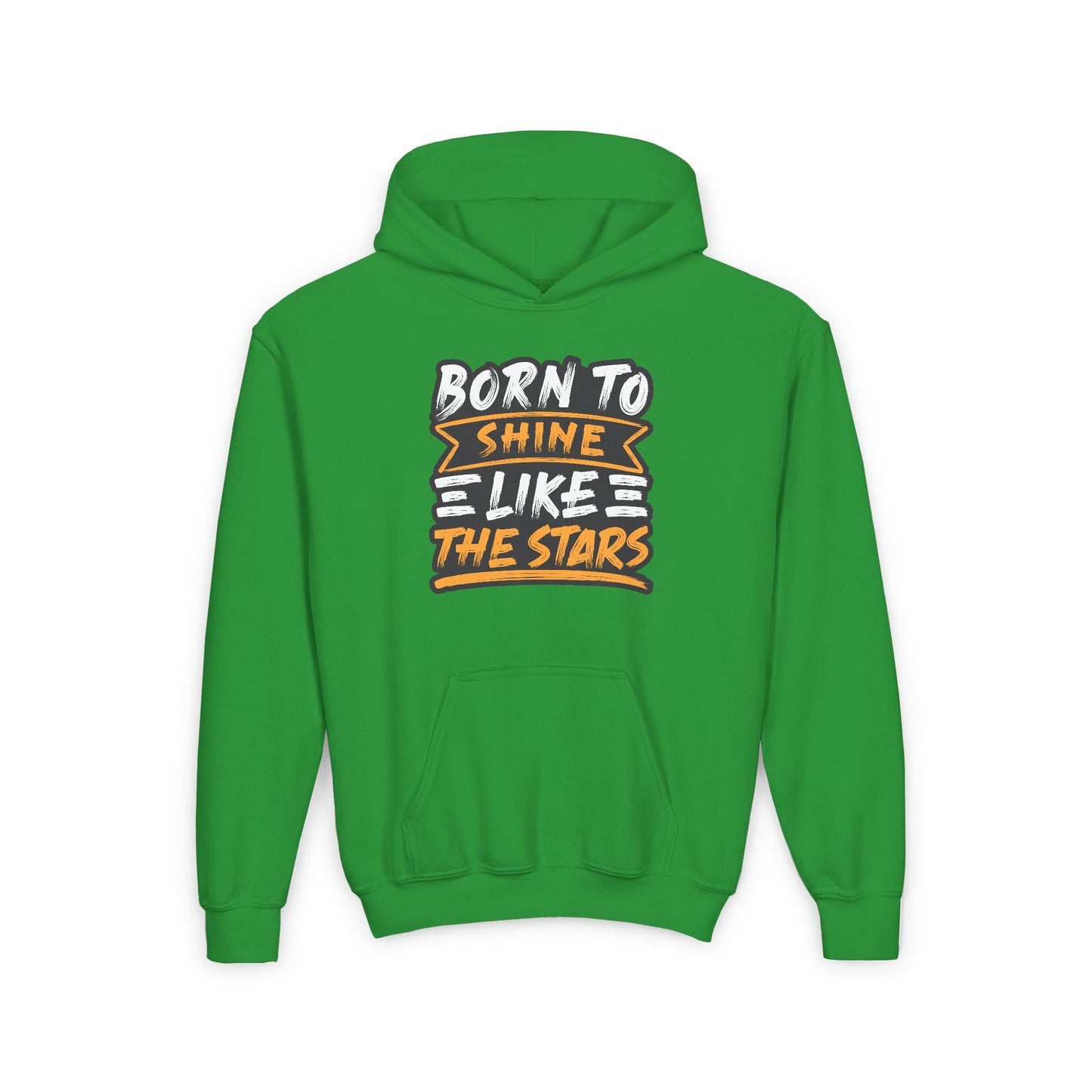 Born To Shine Like The Stars Youth Heavy Blend Hooded Sweatshirt