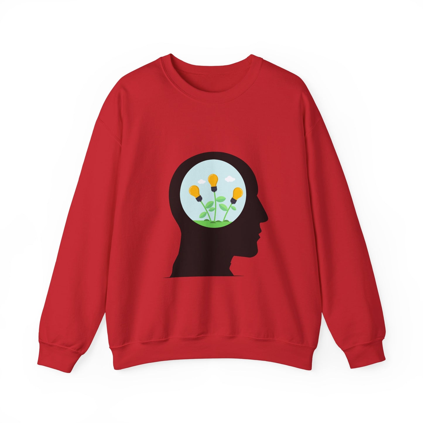 Mindset And Positive Thoughts Unisex Heavy Blend™ Crewneck Sweatshirt